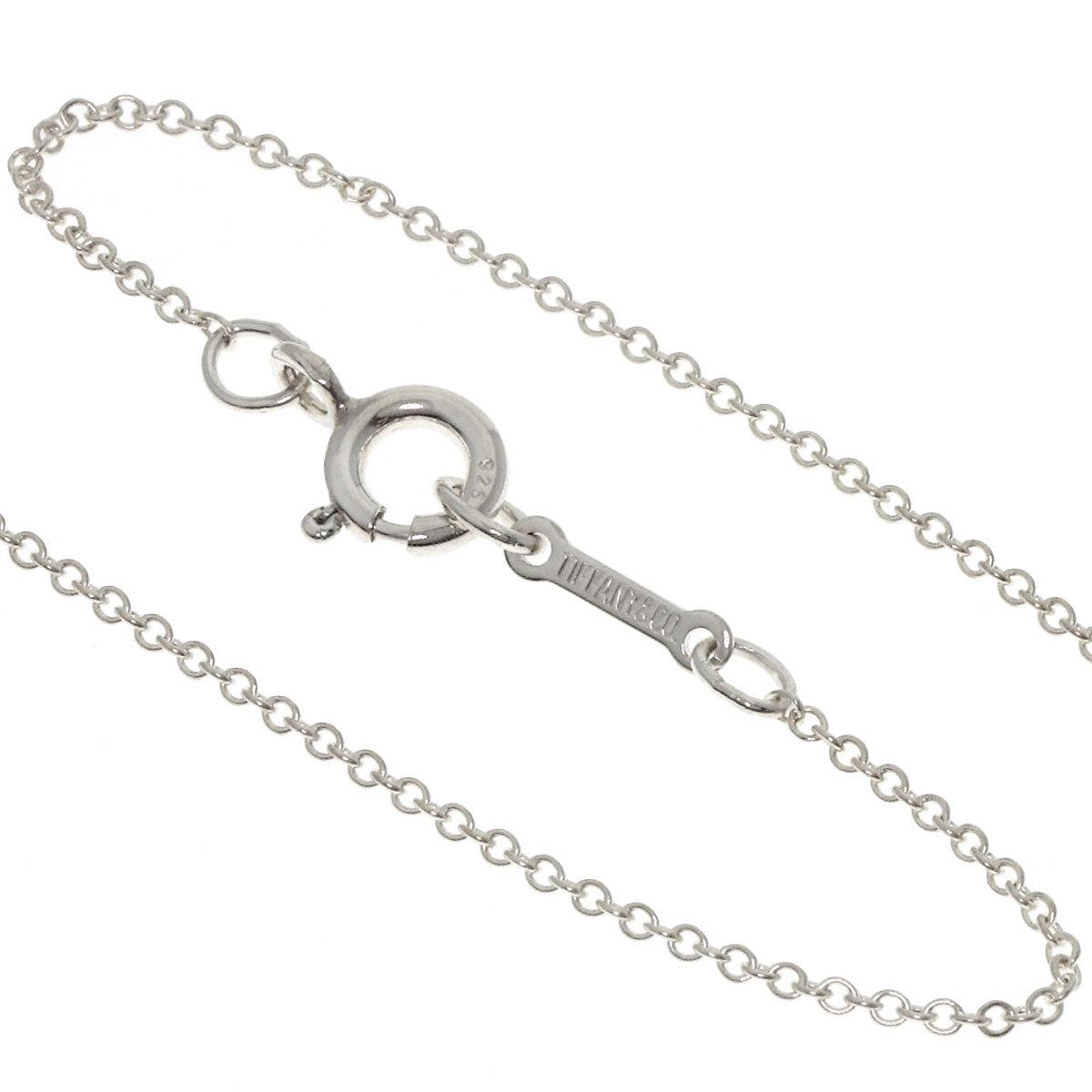 TIFFANY&Co. Bean Necklace Silver Ladies [Used]