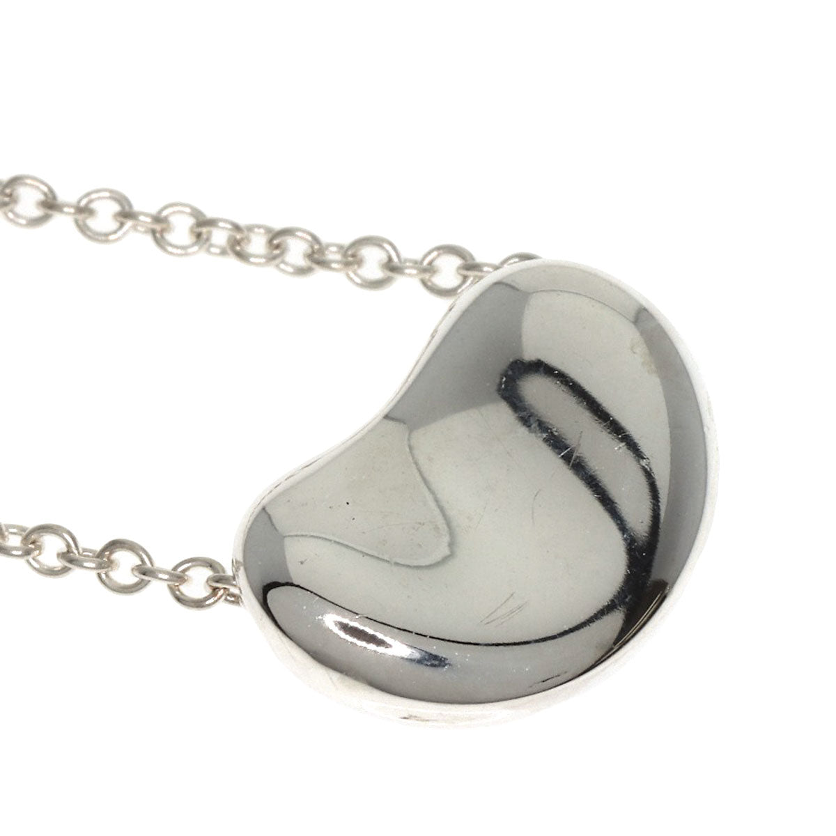 TIFFANY&Co. Bean Necklace Silver Ladies [Used]