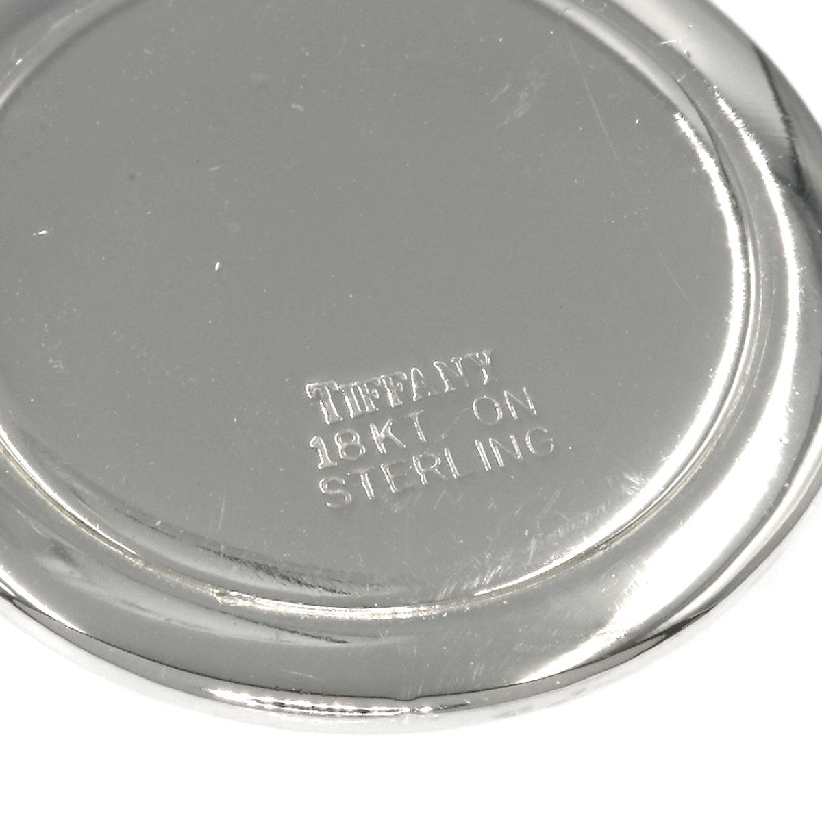 TIFFANY&Co. T & C coin Pendant top Silver 18K Yellow GoldLadies [Used]