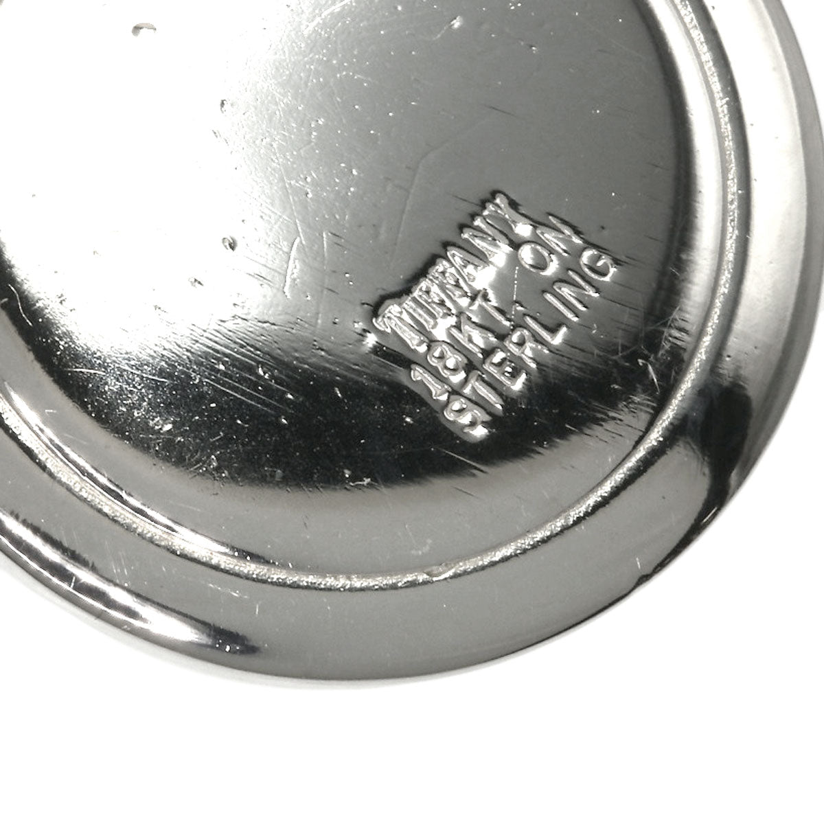 TIFFANY&Co. T & C coin Pendant top Silver 18K Yellow GoldLadies [Used]