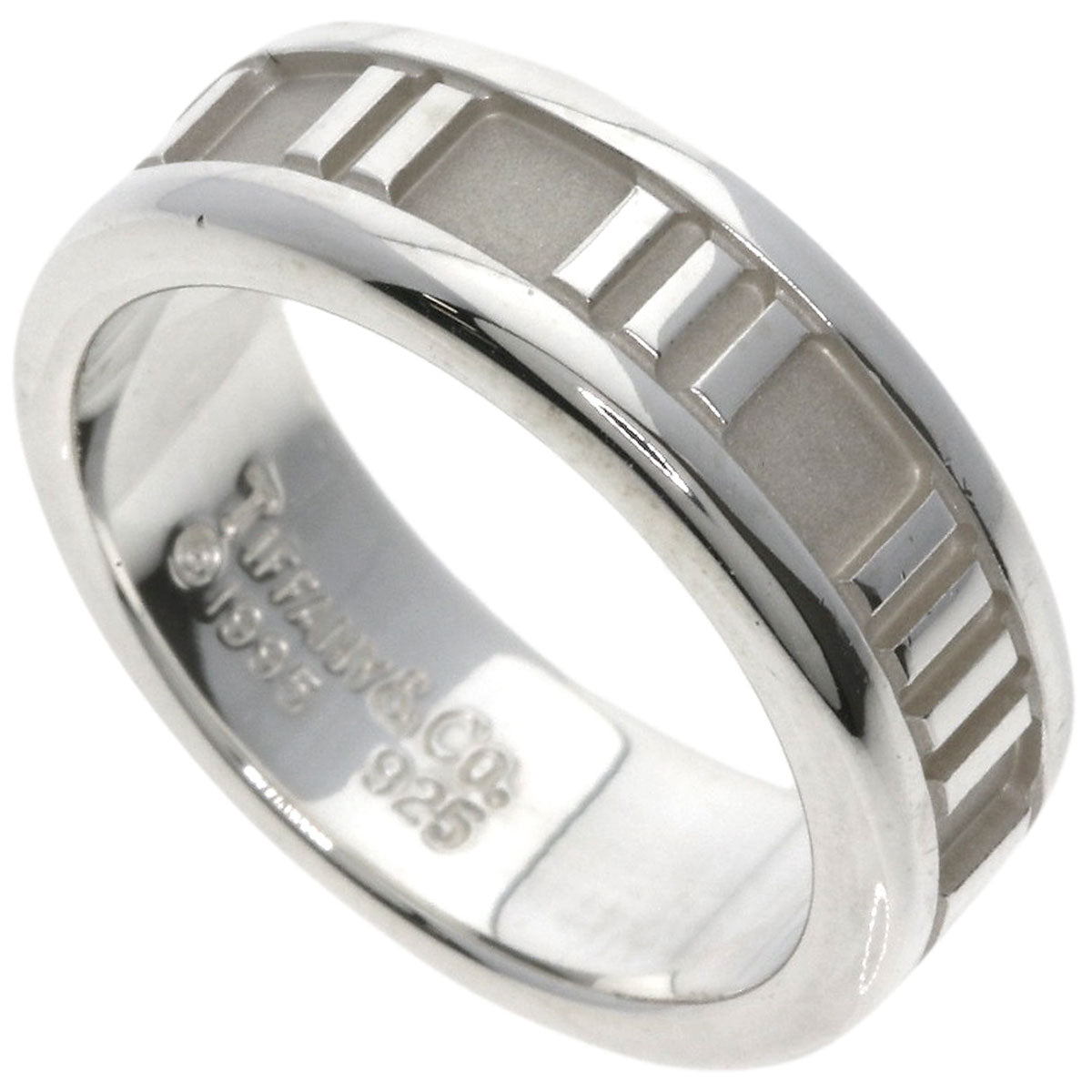 TIFFANY&Co. Atlas Ring Silver Ladies [Used]