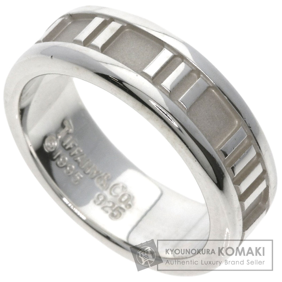 TIFFANY&Co. Atlas Ring Silver Ladies [Used]