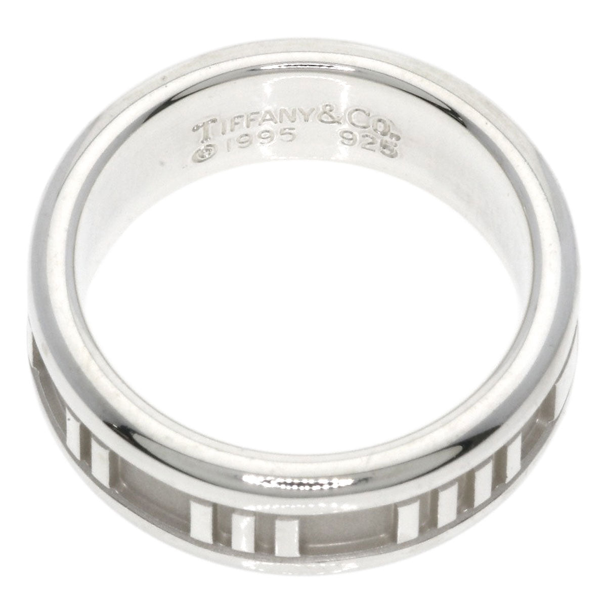 TIFFANY&Co. Atlas Ring Silver Ladies [Used]