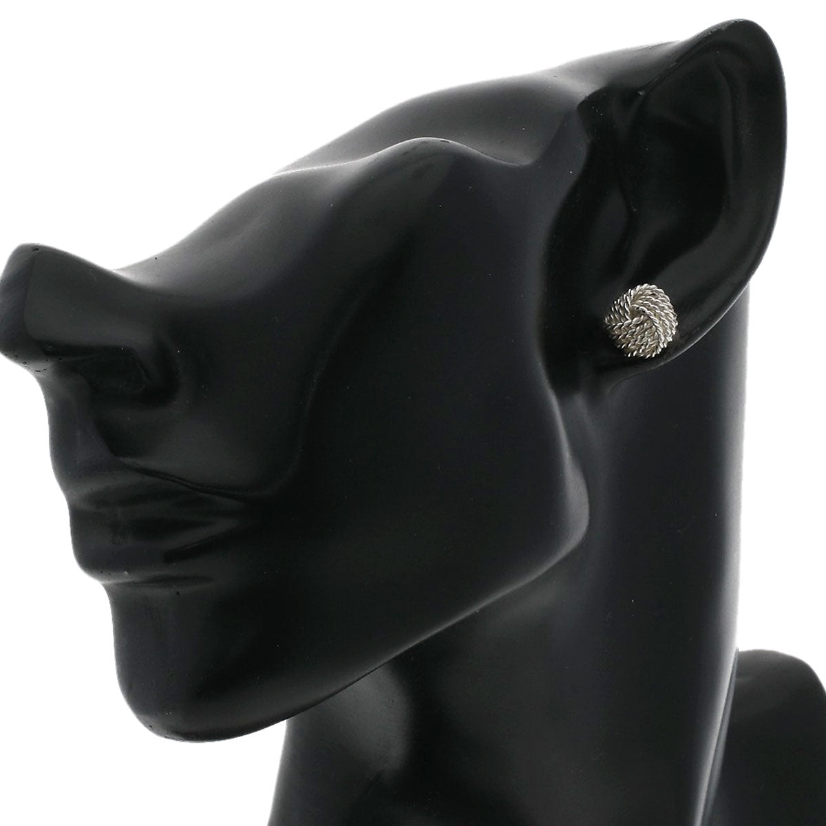 TIFFANY&Co. Mesh ball earring Silver Ladies [Used]