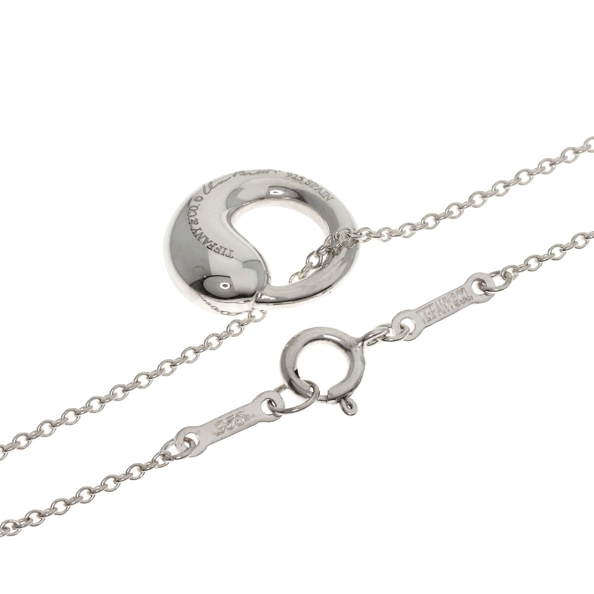 TIFFANY&Co. Eternal circle Necklace Silver Ladies [Used]
