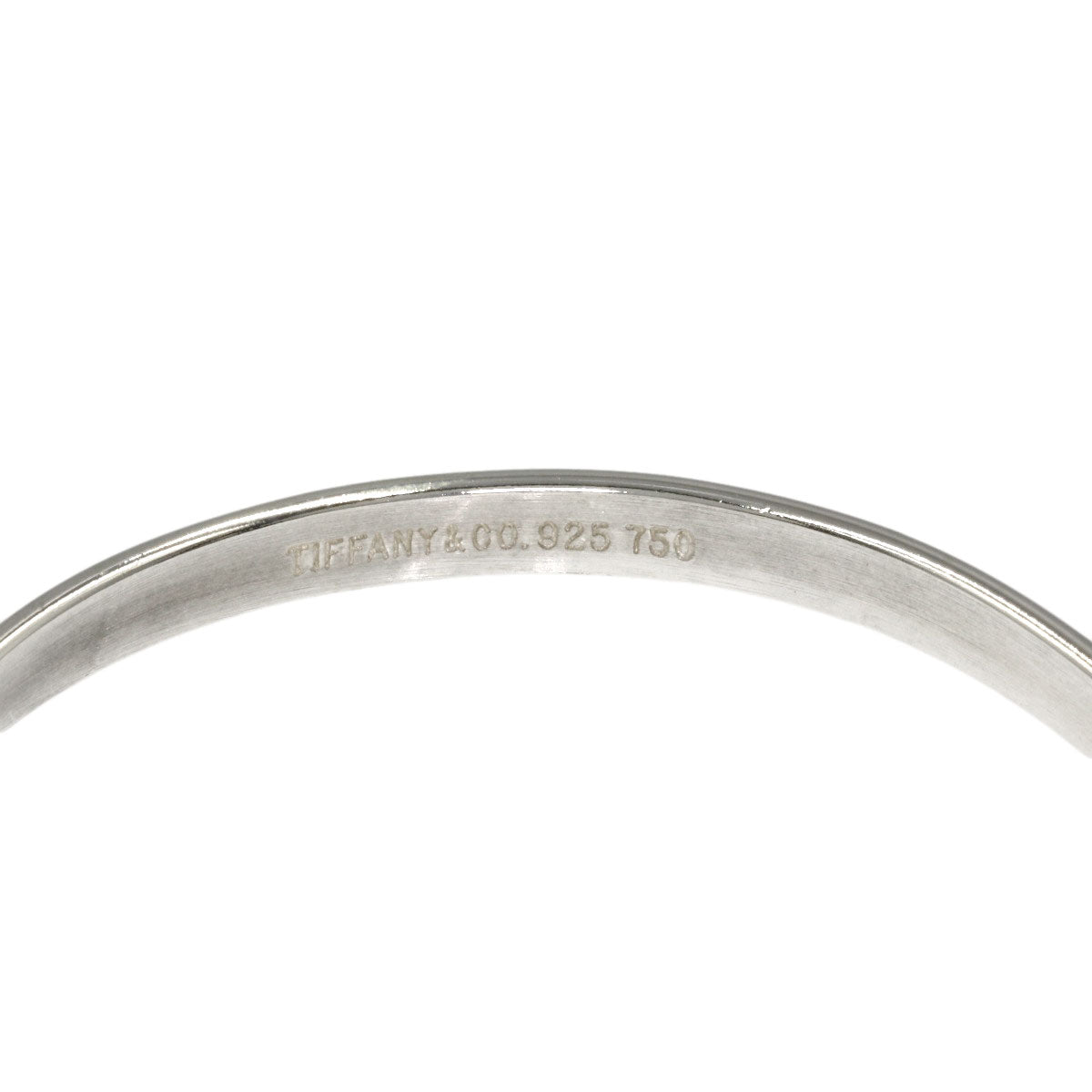 TIFFANY&Co. Hook & Eye Bracelet Silver 18K Yellow GoldLadies [Used]