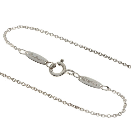 TIFFANY&Co. Open heart Necklace Silver Ladies [Used]