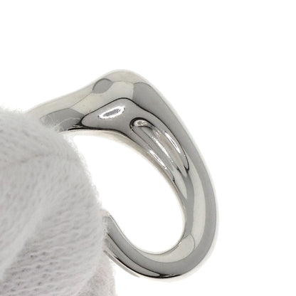 TIFFANY&Co. Open heart Necklace Silver Ladies [Used]