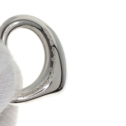 TIFFANY&Co. Open heart Necklace Silver Ladies [Used]