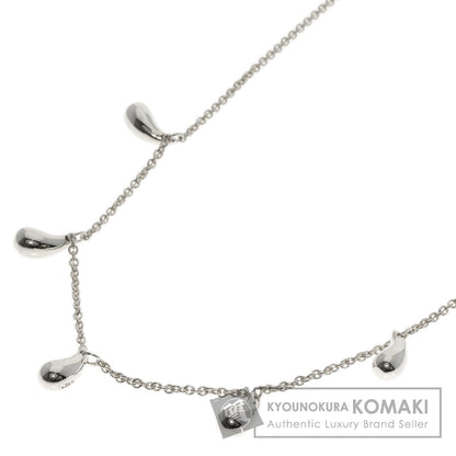 TIFFANY&Co. 5P teardrop Necklace Silver Ladies [Used]