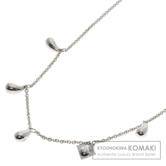 TIFFANY&Co. 5P teardrop Necklace Silver Ladies [Used]