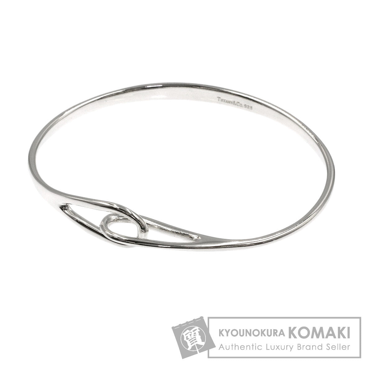 TIFFANY&Co. Double loop Bracelet Silver Ladies [Used]