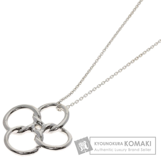 TIFFANY&Co. Quadro Folio Necklace Silver Ladies [Used]