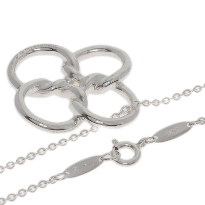 TIFFANY&Co. Quadro Folio Necklace Silver Ladies [Used]
