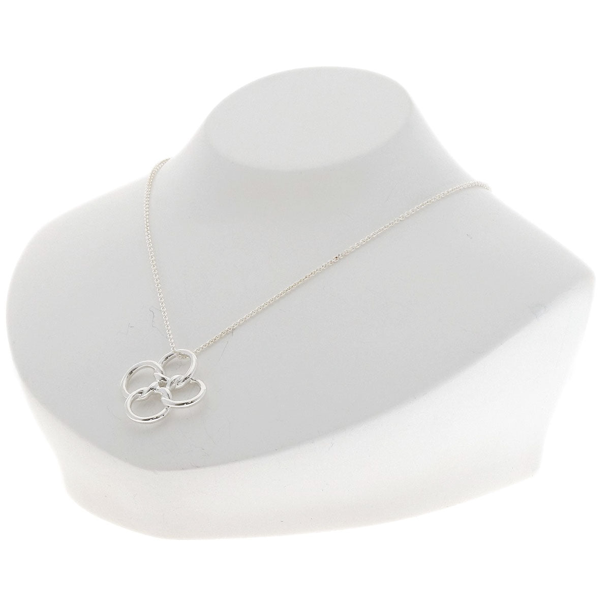 TIFFANY&Co. Quadro Folio Necklace Silver Ladies [Used]