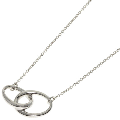 TIFFANY&Co. Double loop Necklace Silver Ladies [Used]
