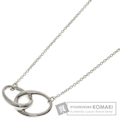 TIFFANY&Co. Double loop Necklace Silver Ladies [Used]