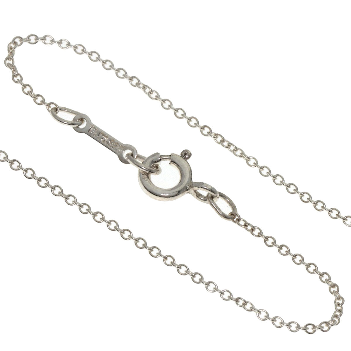 TIFFANY&Co. Double loop Necklace Silver Ladies [Used]