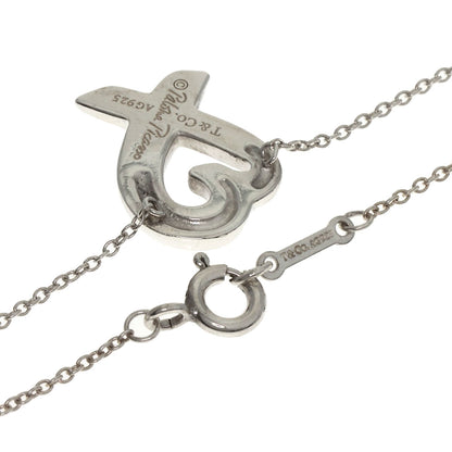 TIFFANY&Co. Loving heart Necklace Silver Ladies [Used]