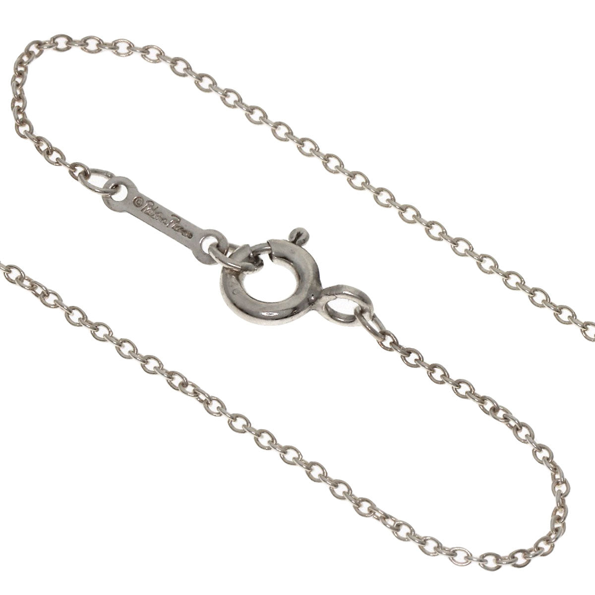 TIFFANY&Co. Loving heart Necklace Silver Ladies [Used]