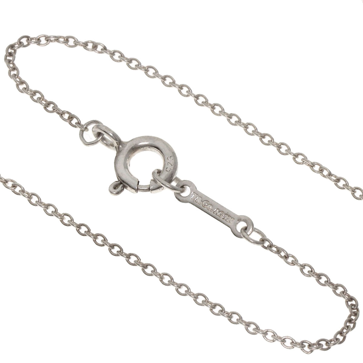 TIFFANY&Co. Loving heart Necklace Silver Ladies [Used]