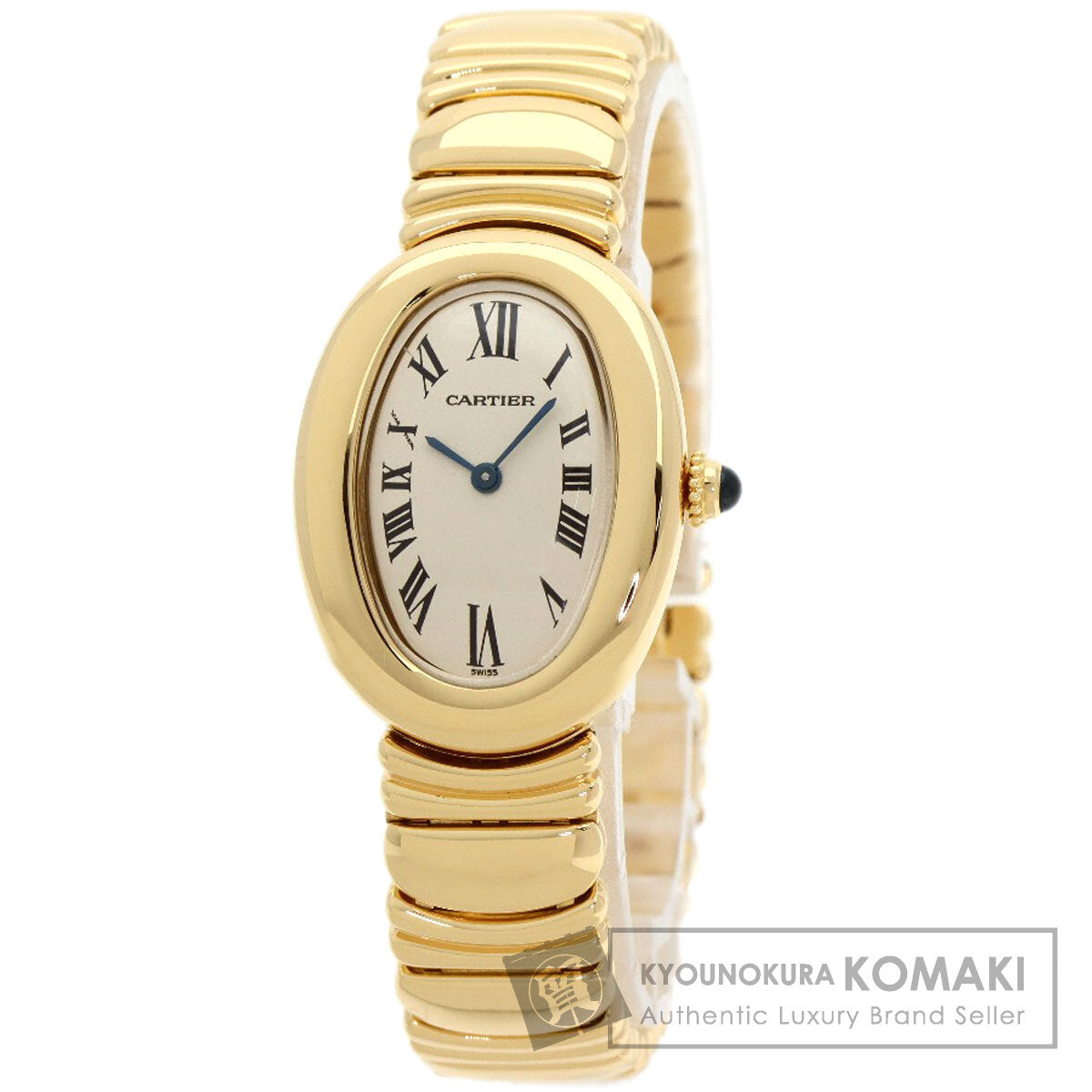 CARTIER Baignoire Watches W15045D8 1920 K18 Yellow Gold/18K Yellow Gold Ladies