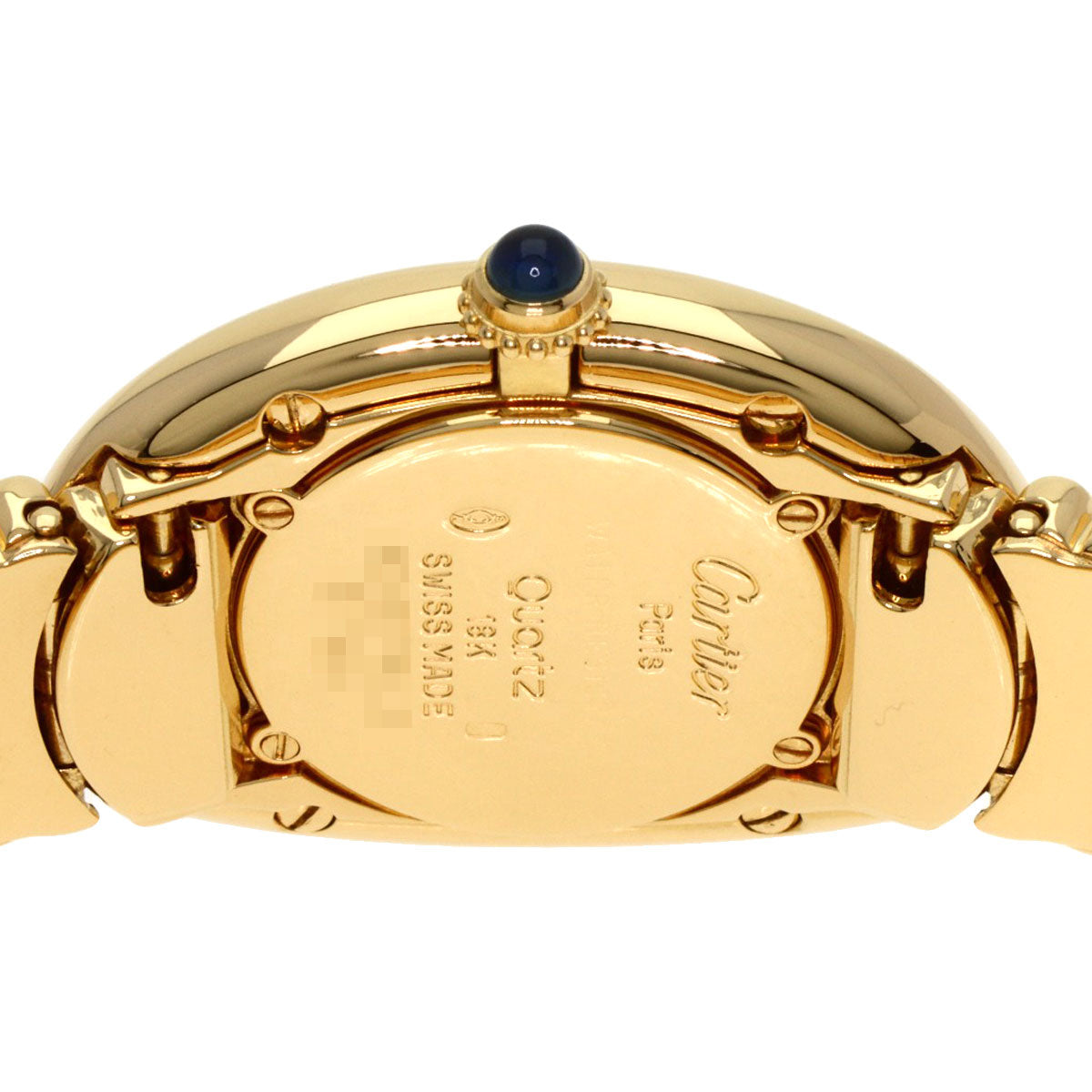 CARTIER Baignoire Watches W15045D8 1920 K18 Yellow Gold/18K Yellow Gold Ladies