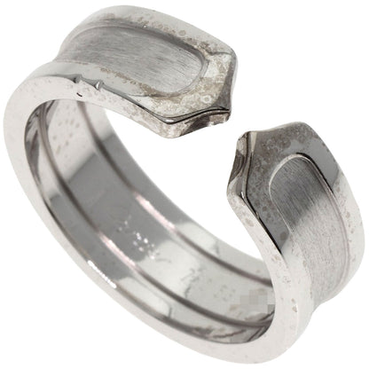CARTIER C2 ring # 53 Ring K18 White Gold Ladies [Used]