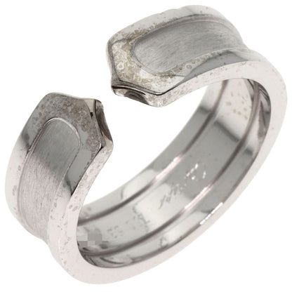 CARTIER C2 ring # 53 Ring K18 White Gold Ladies [Used]