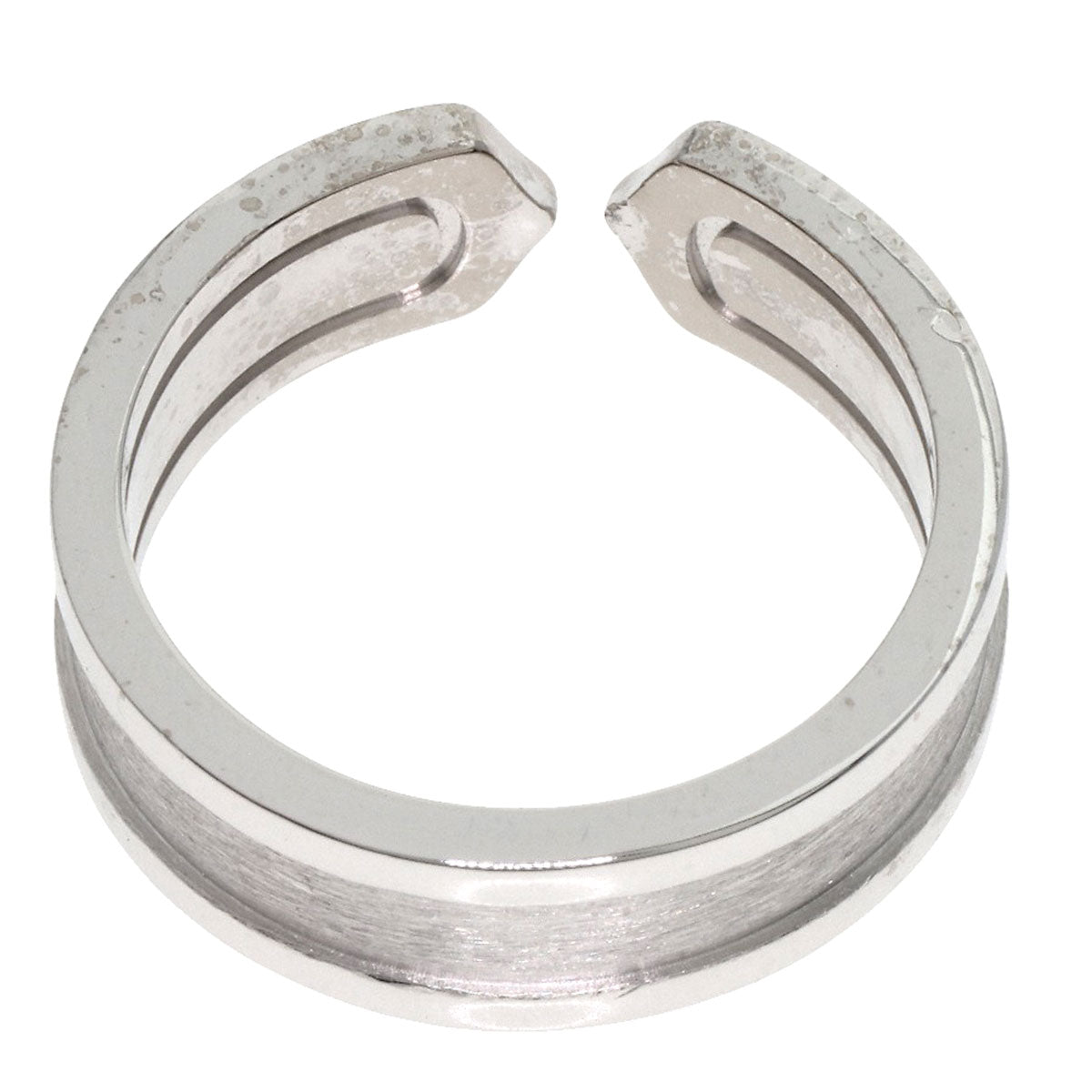 CARTIER C2 ring # 53 Ring K18 White Gold Ladies [Used]