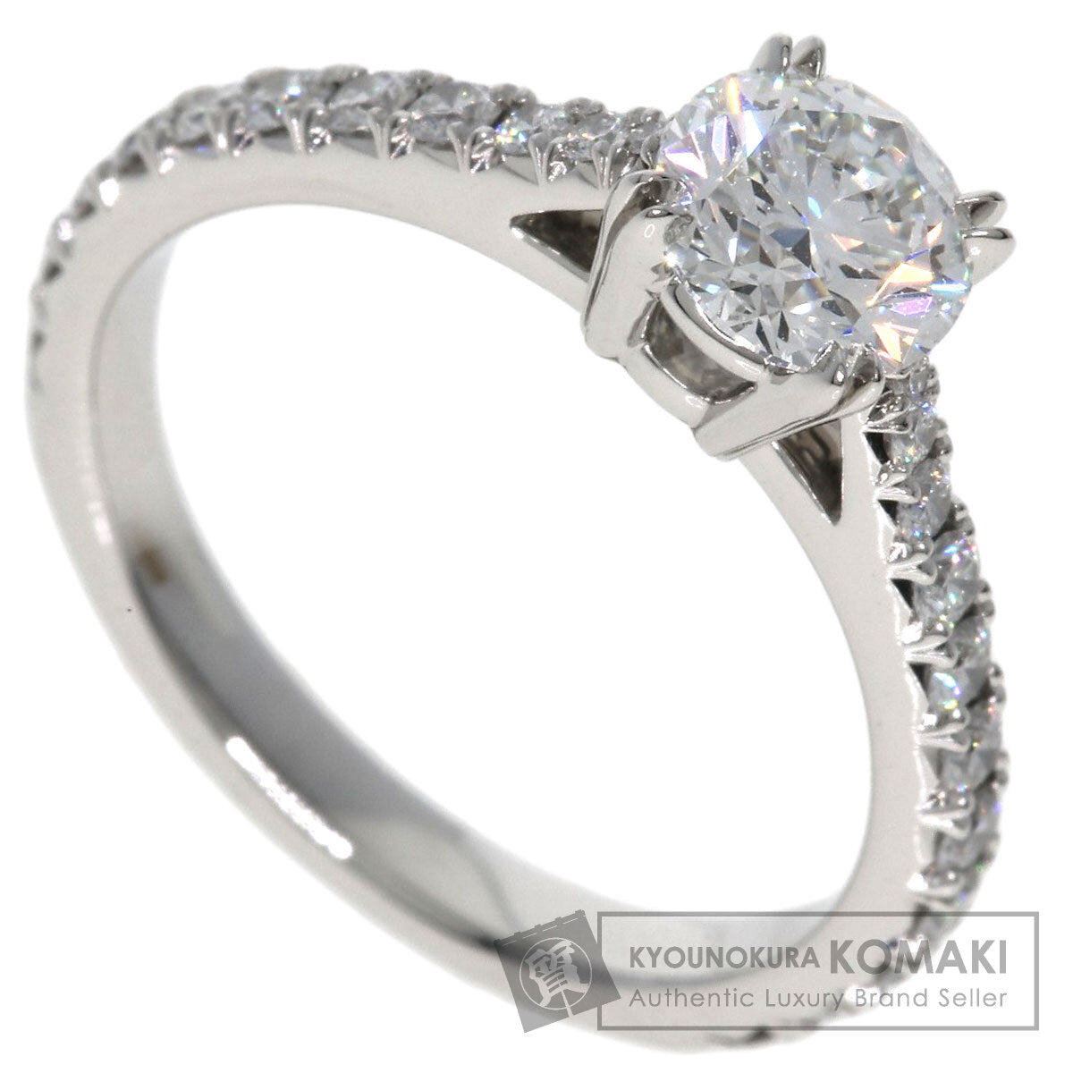 HARRY WINSTON Lillian Love Diamond Engagement Ring Ring Platinum PT950 Ladies [Used]