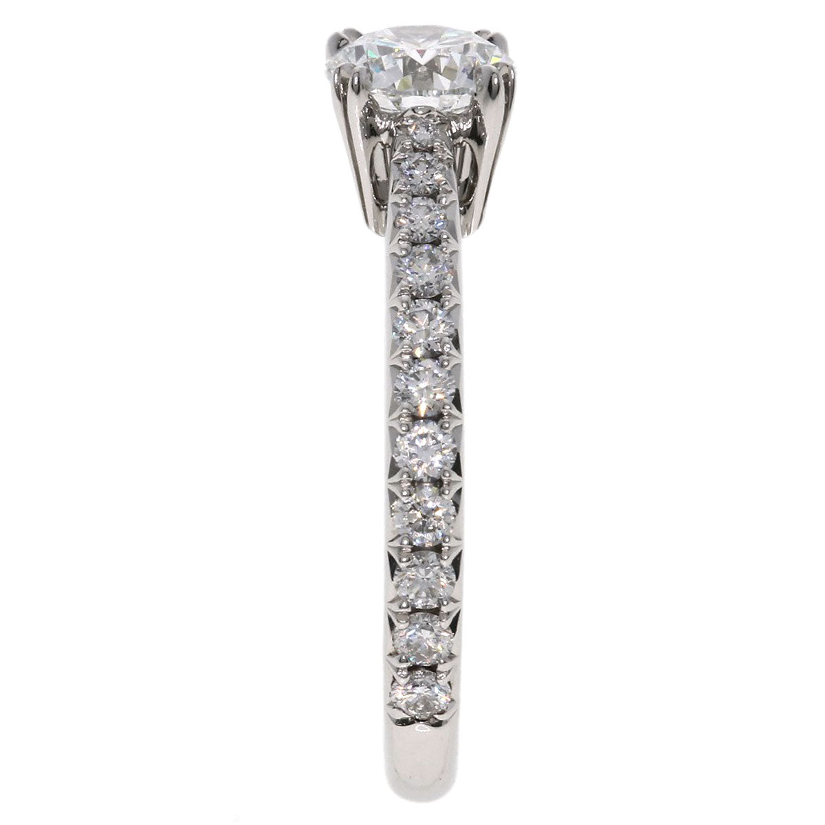 HARRY WINSTON Lillian Love Diamond Engagement Ring Ring Platinum PT950 Ladies [Used]