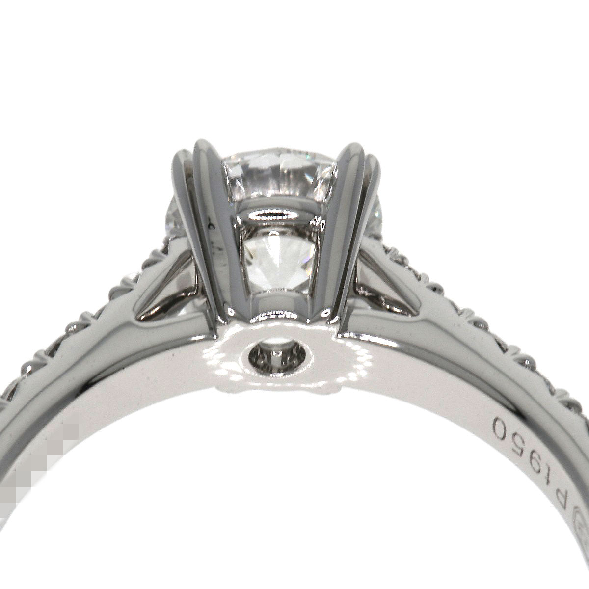 HARRY WINSTON Lillian Love Diamond Engagement Ring Ring Platinum PT950 Ladies [Used]