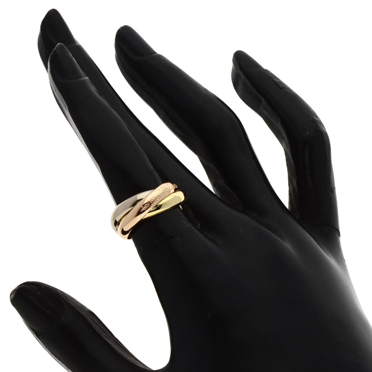 CARTIER Trinity #48 Ring K18 Yellow Gold K18 White GoldLadies [Used]