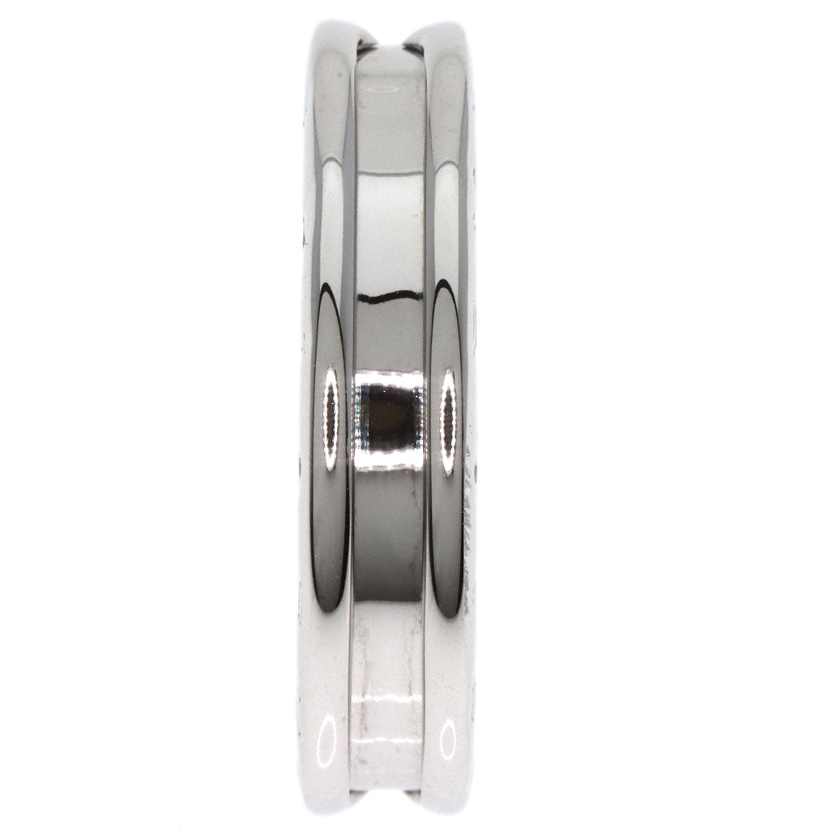 BVLGARI   B.zero1 1 band XS #51 Ring  K18 White Gold Ladies [Used]