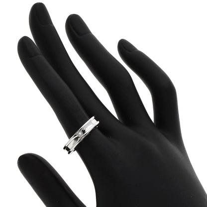 BVLGARI   B.zero1 1 band XS #51 Ring  K18 White Gold Ladies [Used]