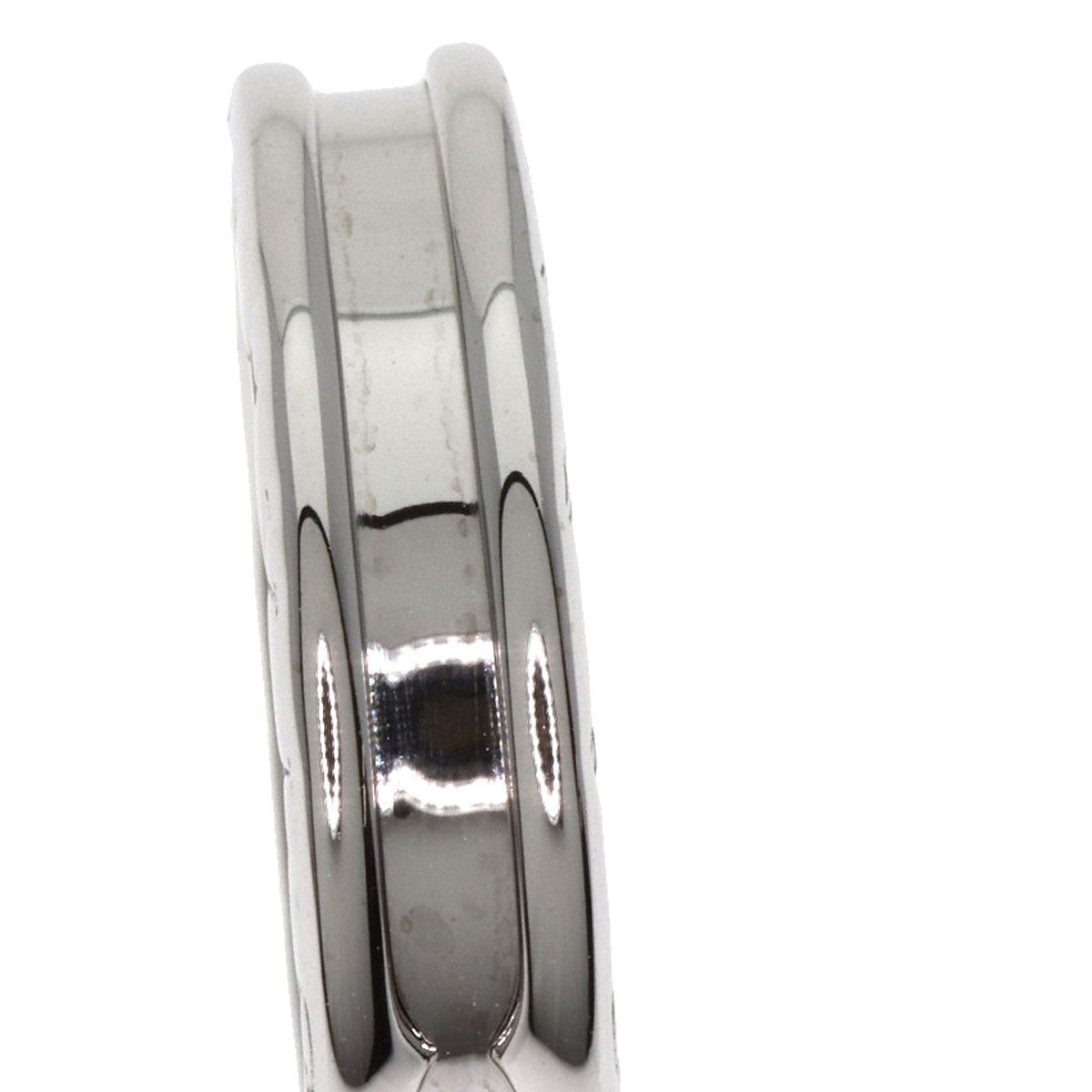 BVLGARI   B.zero1 1 band XS #51 Ring  K18 White Gold Ladies [Used]