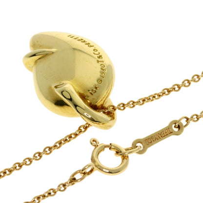 TIFFANY&Co. Leaf Necklace K18 Yellow Gold Ladies [Used]