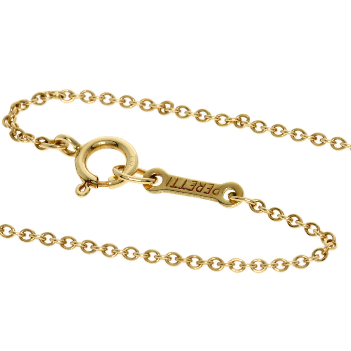 TIFFANY&Co. Leaf Necklace K18 Yellow Gold Ladies [Used]