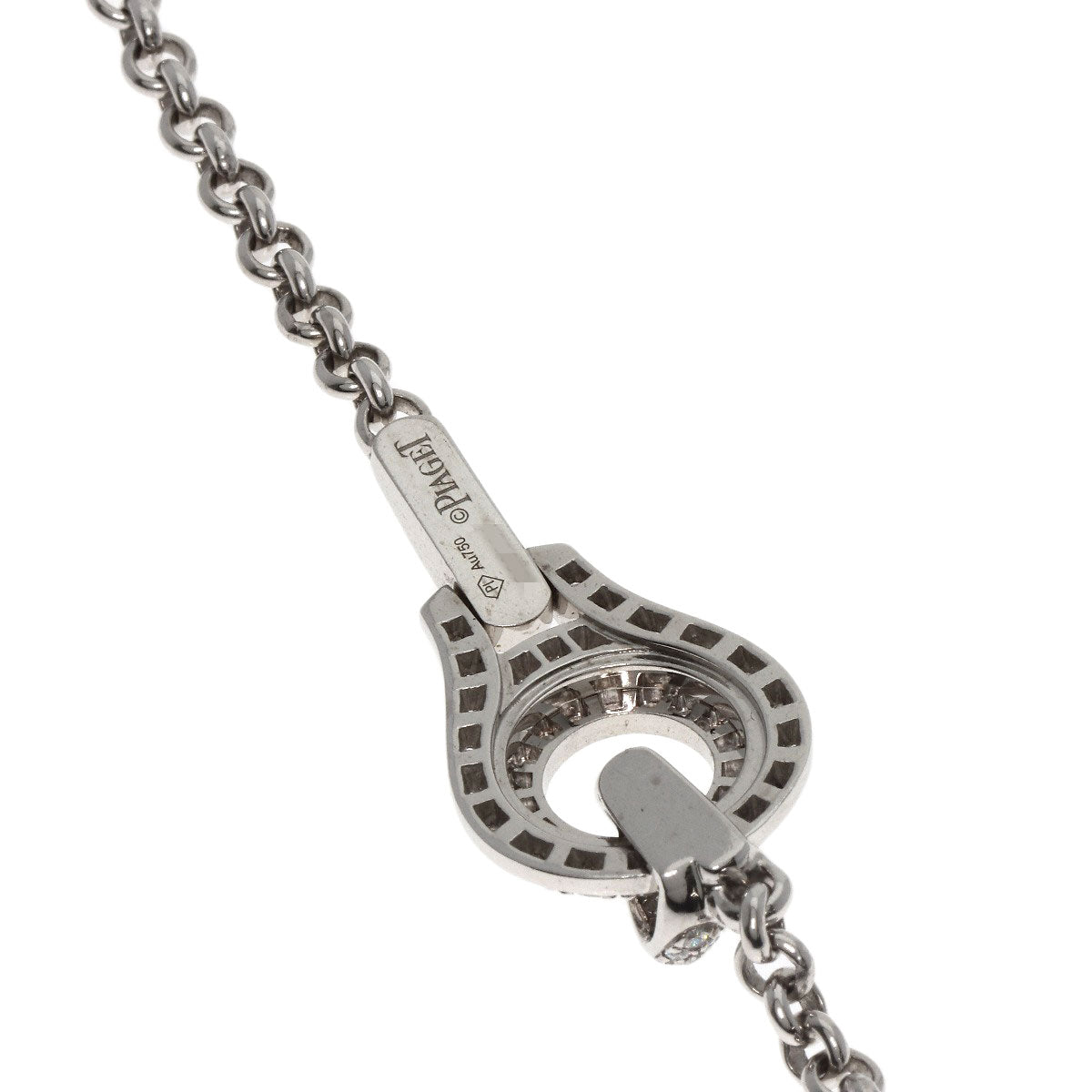 PIAGET Diamond Necklace K18 White Gold Ladies [Used]