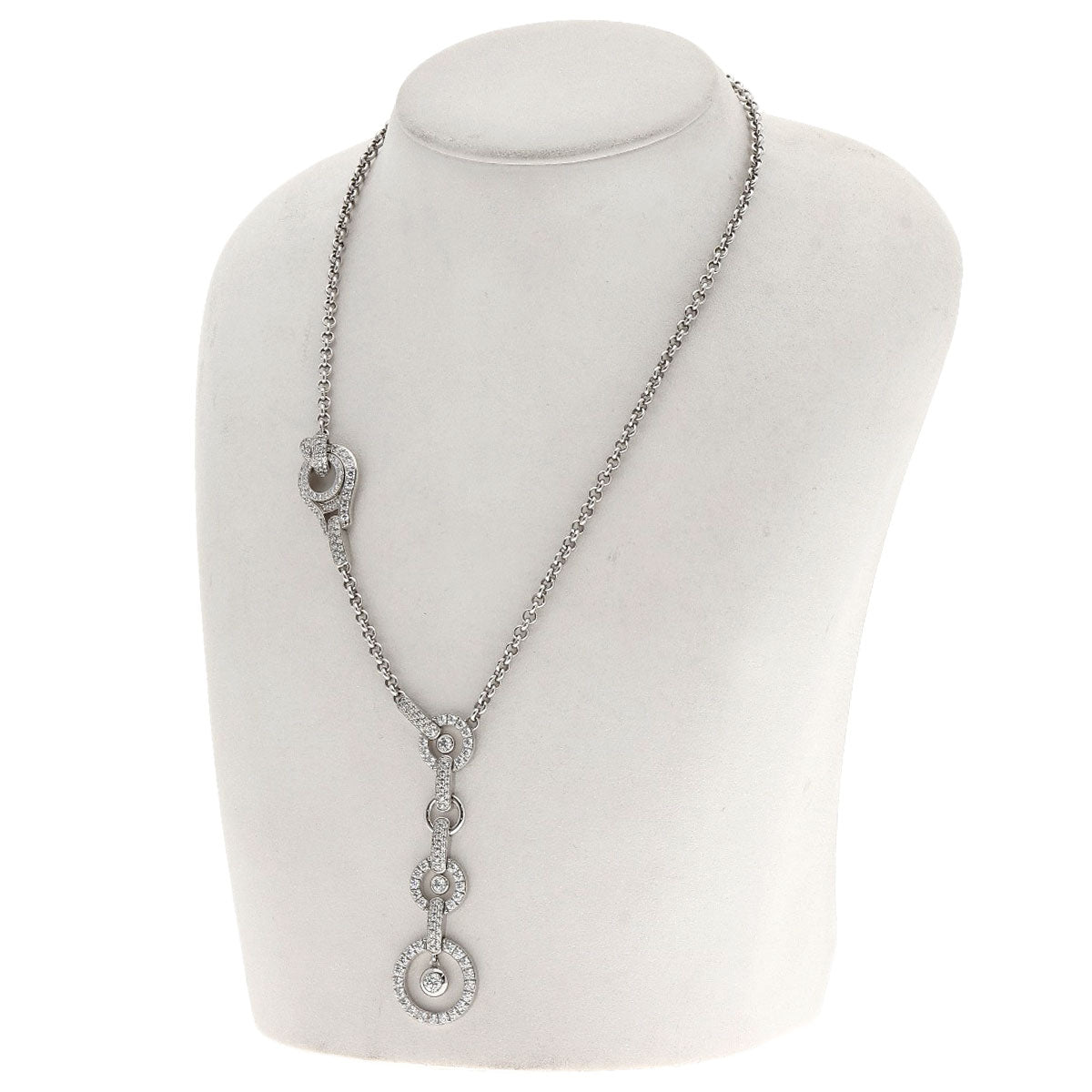PIAGET Diamond Necklace K18 White Gold Ladies [Used]