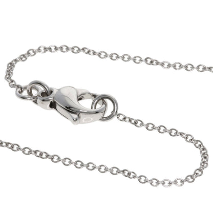 TIFFANY&Co. Metrocross Necklace K18 White Gold Ladies [Used]