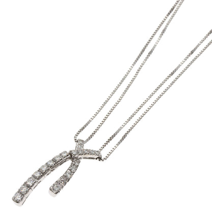 Damiani Metropolitan Diamond Necklace K18 White Gold Ladies [Used]