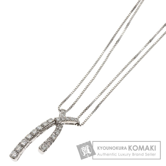 Damiani Metropolitan Diamond Necklace K18 White Gold Ladies [Used]