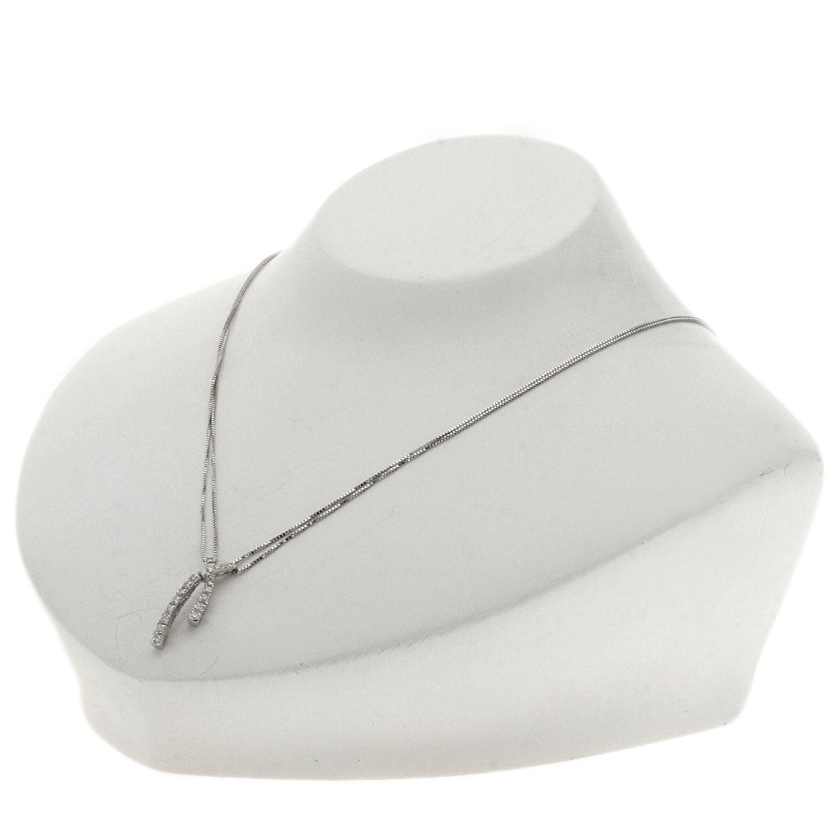 Damiani Metropolitan Diamond Necklace K18 White Gold Ladies [Used]