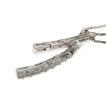 Damiani Metropolitan Diamond Necklace K18 White Gold Ladies [Used]