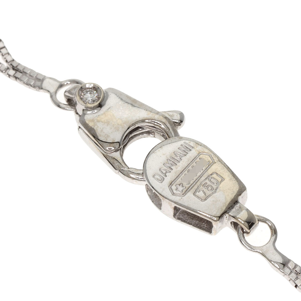 Damiani Metropolitan Diamond Necklace K18 White Gold Ladies [Used]