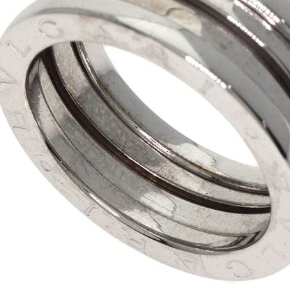 BVLGARI B.zero1 2 band #52 Ring K18 White Gold Ladies [Used]