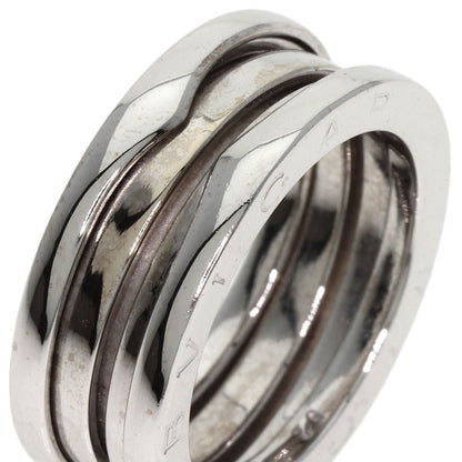 BVLGARI B.zero1 2 band #52 Ring K18 White Gold Ladies [Used]