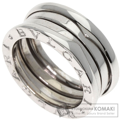 BVLGARI B.zero1 3 Band #49 Ring K18 White Gold Ladies [Used]